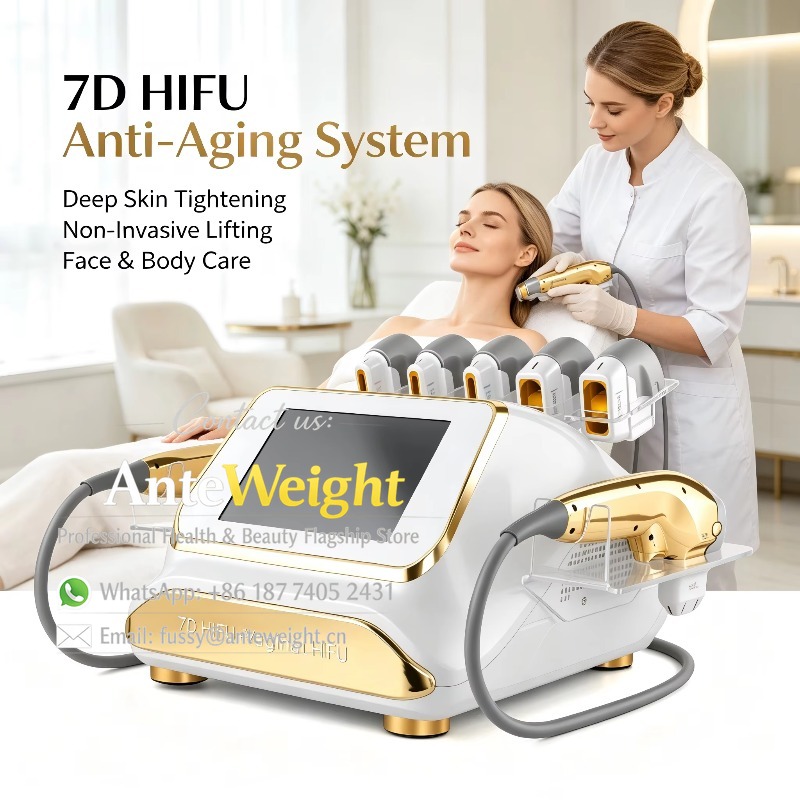 Hifu Machine 7D Face Lifting - Professionele machine voor thuisgebruik, mooie gezichtsverzorging,