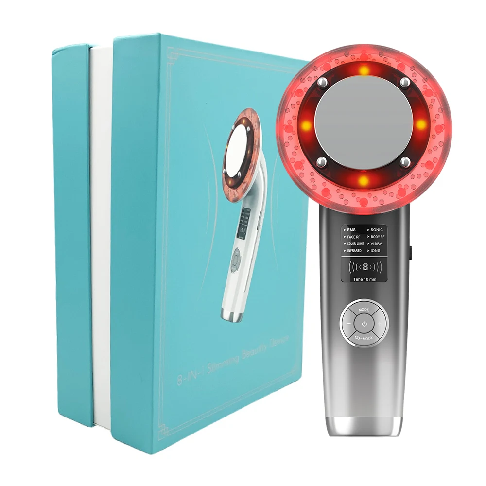 Rf Microneedling Machine Fractional - 8 IN 1 Ultrasone Cavitatie Machine