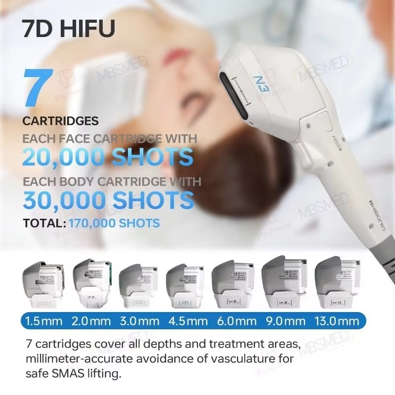 Draagbare 2-in-1 7D HIFU RF ge - Hifu Machine 7D Face Lifting recensie en prijs