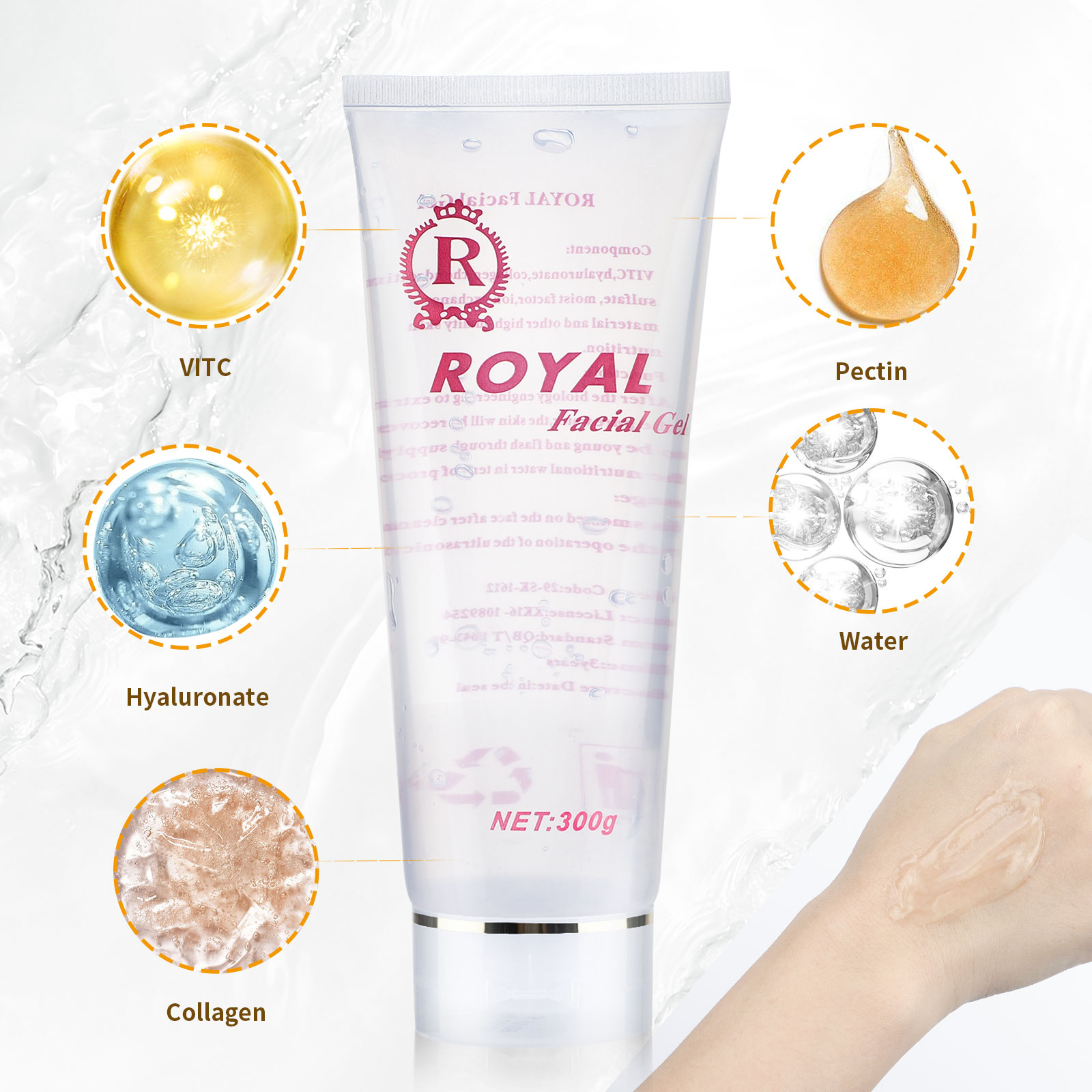 300g Ultrasone Gel voor 40K Ca - Rf Microneedling Machine Fractional recensie en prijs