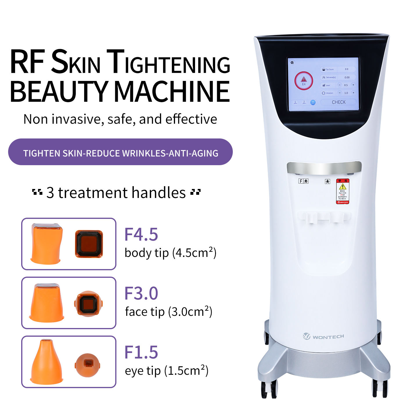 Professioneel 6.78MHz frequent - Radio Frequency Face Lift Machine recensie en prijs