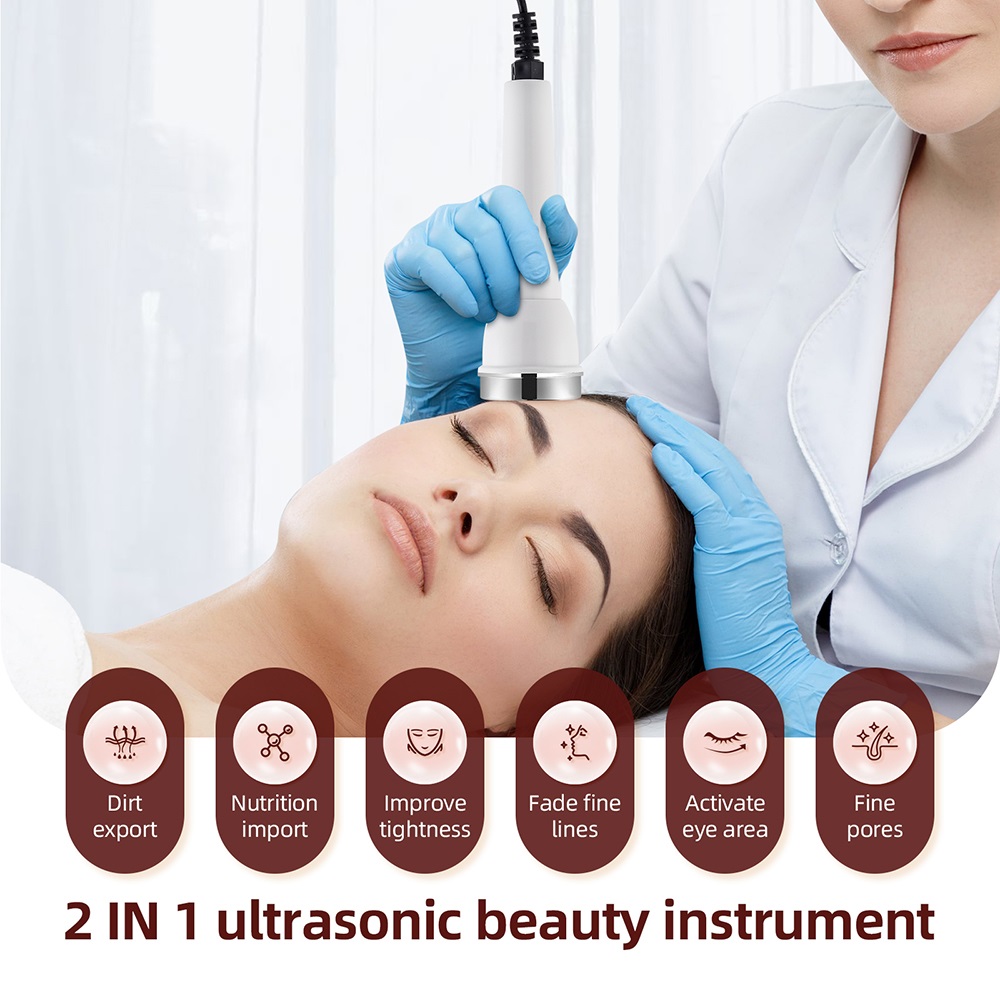 Echografie Huidverzorging Scho - Anti Aging Ultrasound Face Machine recensie en prijs