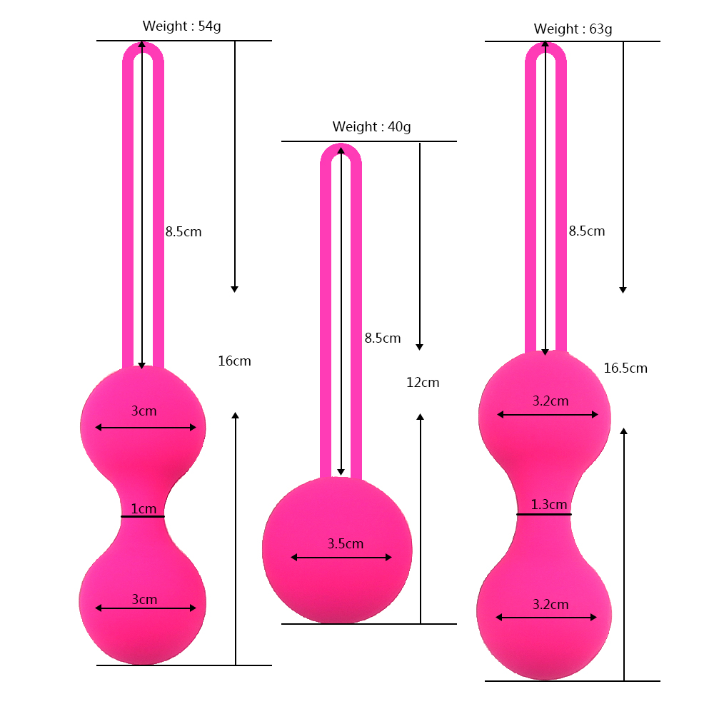 Veilige siliconen kegelballen  - Vaginal Tightening Hifu Machine recensie en prijs
